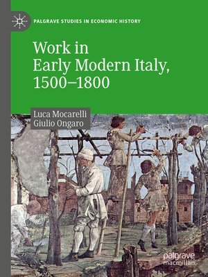 cover image of Work in Early Modern Italy, 1500–1800